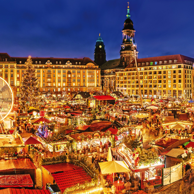 Christmas markets on the Elbe