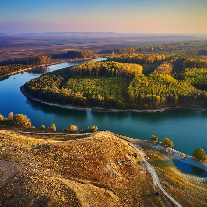 European trip on the Danube towards the Delta