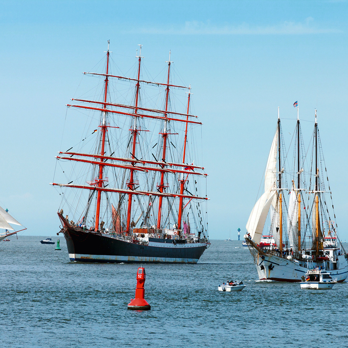 Von Kiel zur Sail nach Bremerhaven