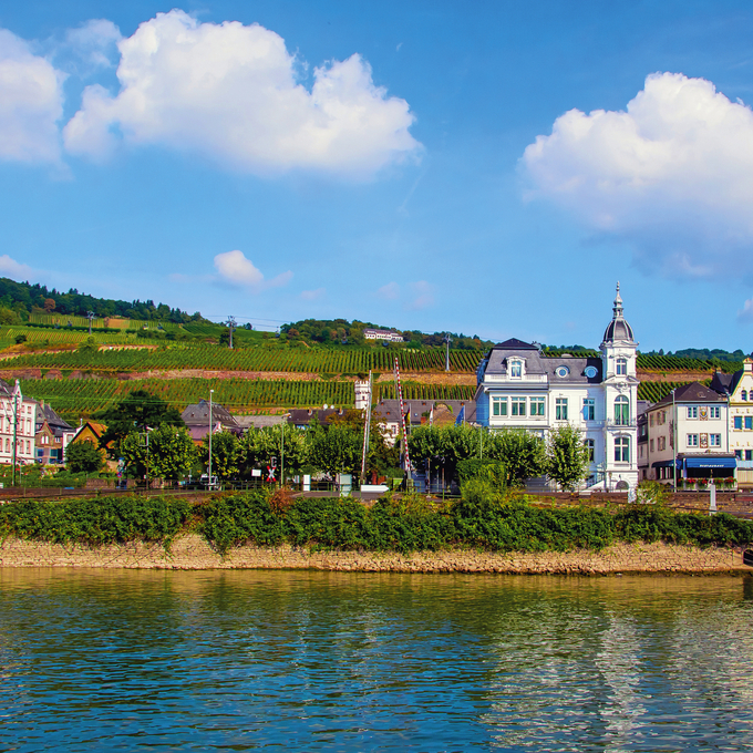 Der imposante Rhein in seiner ganzen Länge