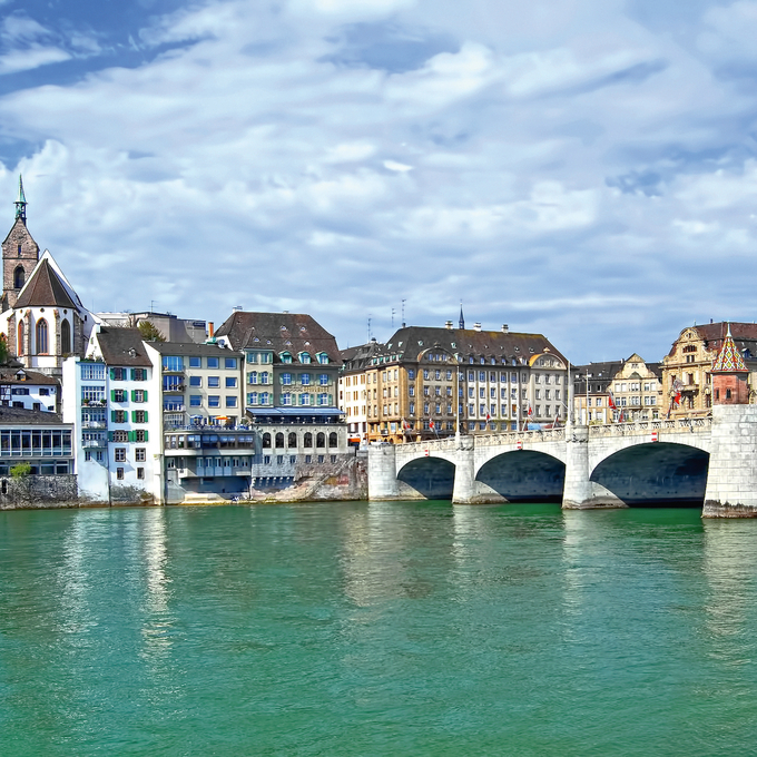 Rhine cruise through three countries